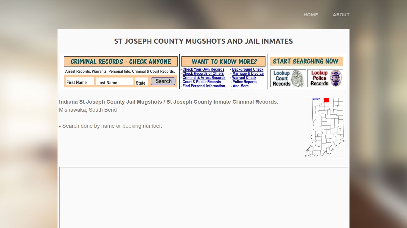 St Joseph County Mugshots and Jail Inmates